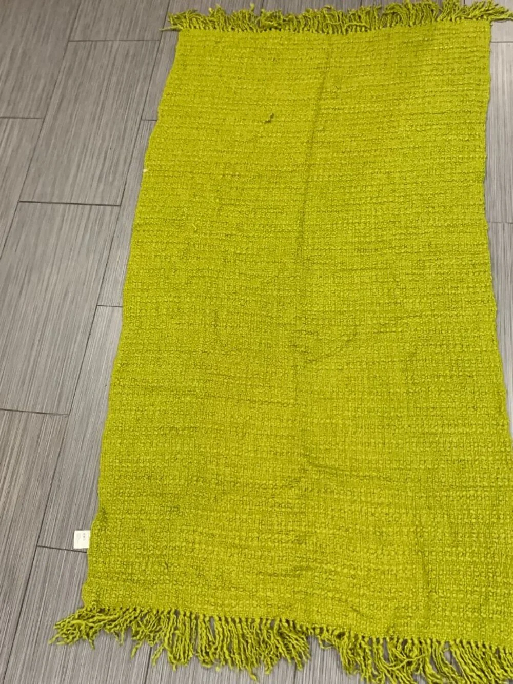Crate & Barrel Cambria throw green 40x70 Inch #440-035 New